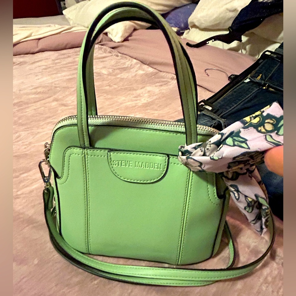 Steve Madden Bcosta Crossbody Bag with scarf